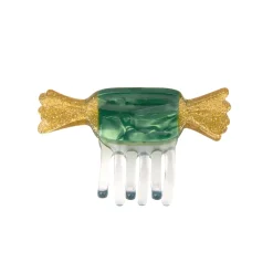 Best Sale Mini pince à cheveux Papillote Verte Mini Pinces À Cheveux