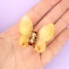 Cheap Mini pince à cheveux Papillon Jaune Mini Pinces À Cheveux