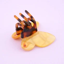 Cheap Mini pince à cheveux Papillon Jaune Mini Pinces À Cheveux