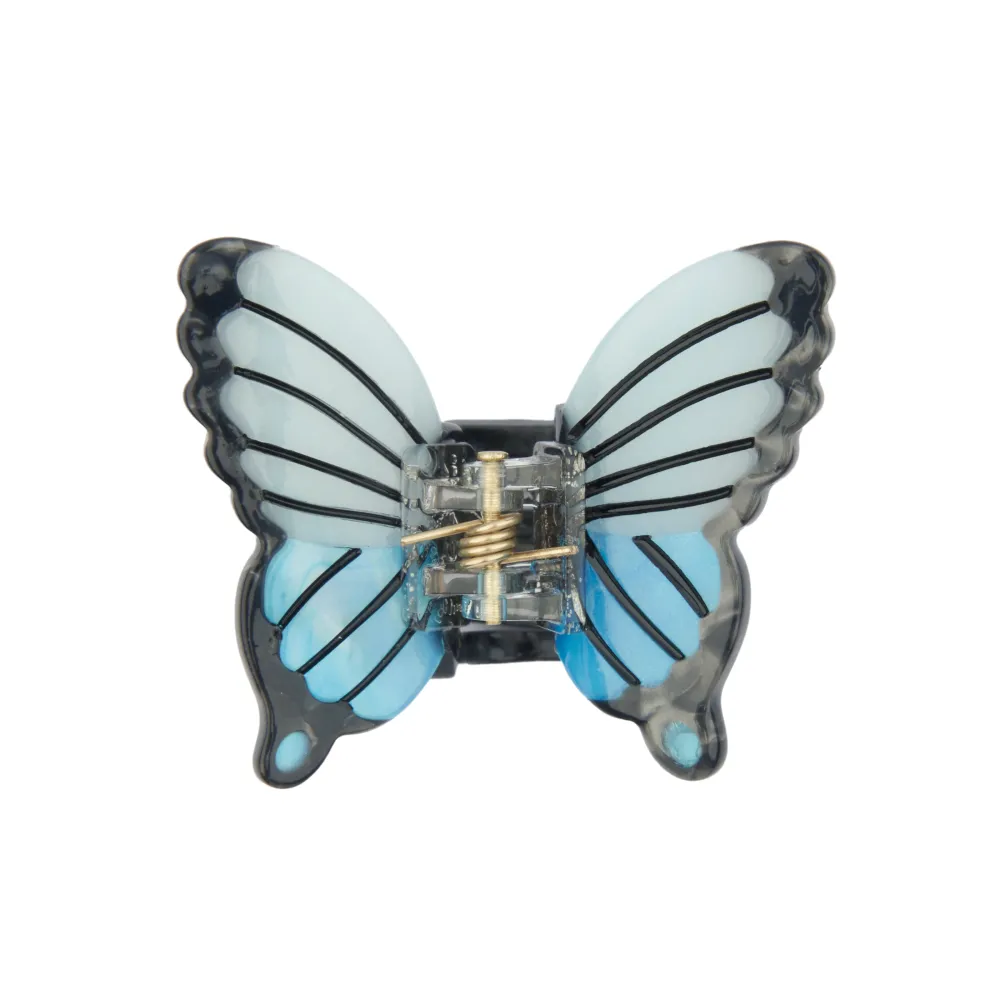 Shop Mini pince à cheveux Papillon Bleu Mini Pinces À Cheveux
