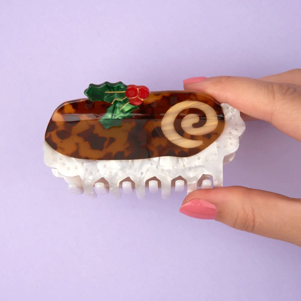 Cheap Pince à cheveux Bûche de Noël Pinces À Cheveux
