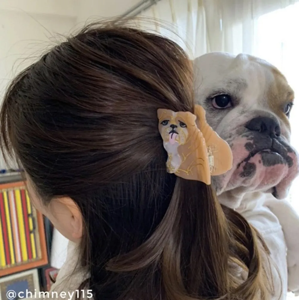 Online Pince à cheveux Bouledogue Anglais Pinces À Cheveux