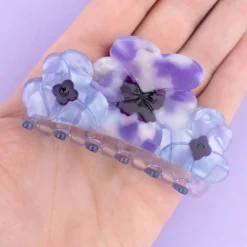 Clearance Pince à cheveux bouquet de Pensées Grandes Pinces À Cheveux|Pinces À Cheveux