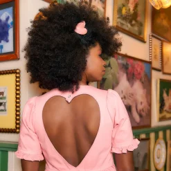 Online Pince à cheveux Coeur Rose Pinces À Cheveux