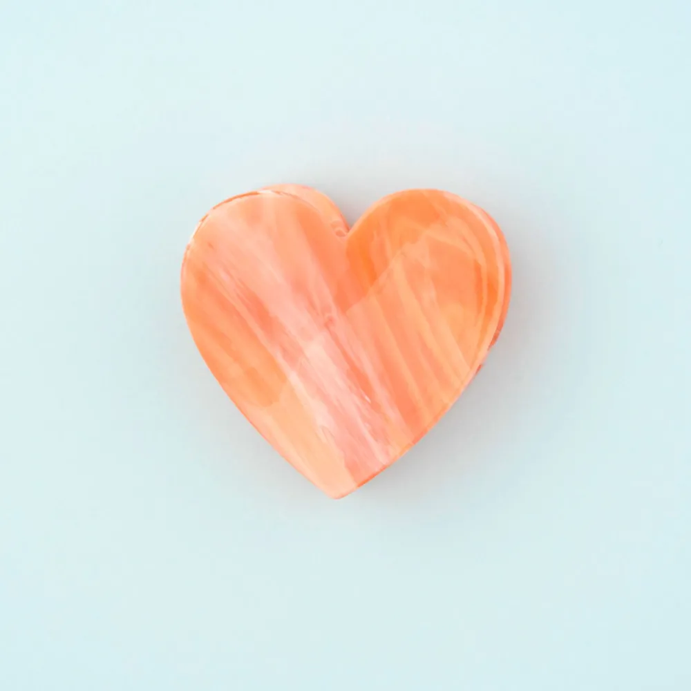 Online Pince à cheveux Coeur Rose Pinces À Cheveux