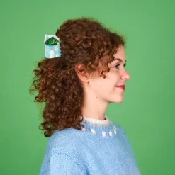 Flash Sale Pince à cheveux Maison enneigée Pinces À Cheveux