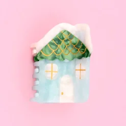 Flash Sale Pince à cheveux Maison enneigée Pinces À Cheveux