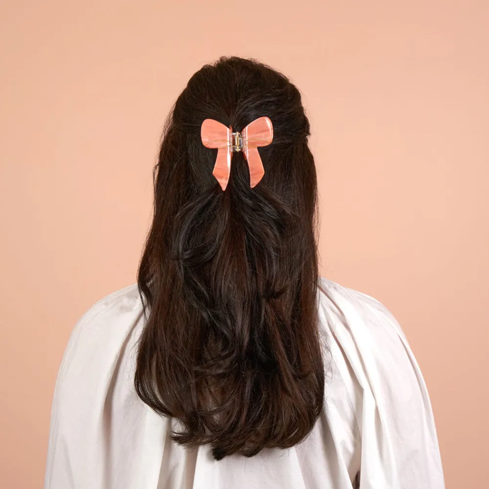 Best Sale Pince à cheveux Noeud Rose Pinces À Cheveux