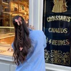 Best Sale Pince à cheveux Noeud Rose Pinces À Cheveux