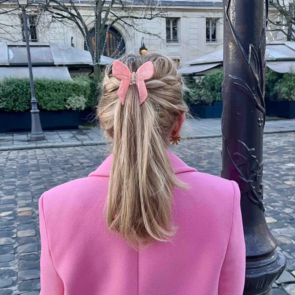 Best Sale Pince à cheveux Noeud Rose Pinces À Cheveux