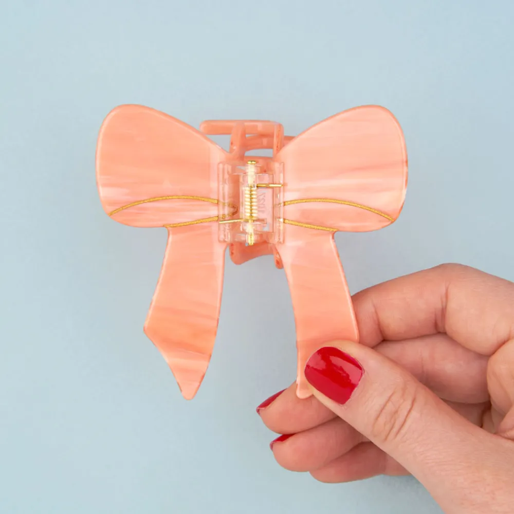Best Sale Pince à cheveux Noeud Rose Pinces À Cheveux