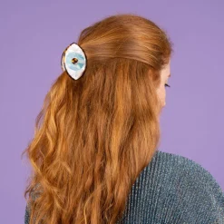 Shop Pince à cheveux Oeil - Bleu Pinces À Cheveux