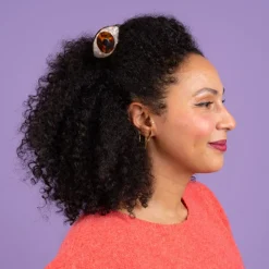 Flash Sale Pince à cheveux Oeil - Marron Pinces À Cheveux