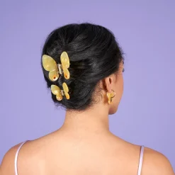 Discount Pince à cheveux Papillon Jaune Pinces À Cheveux