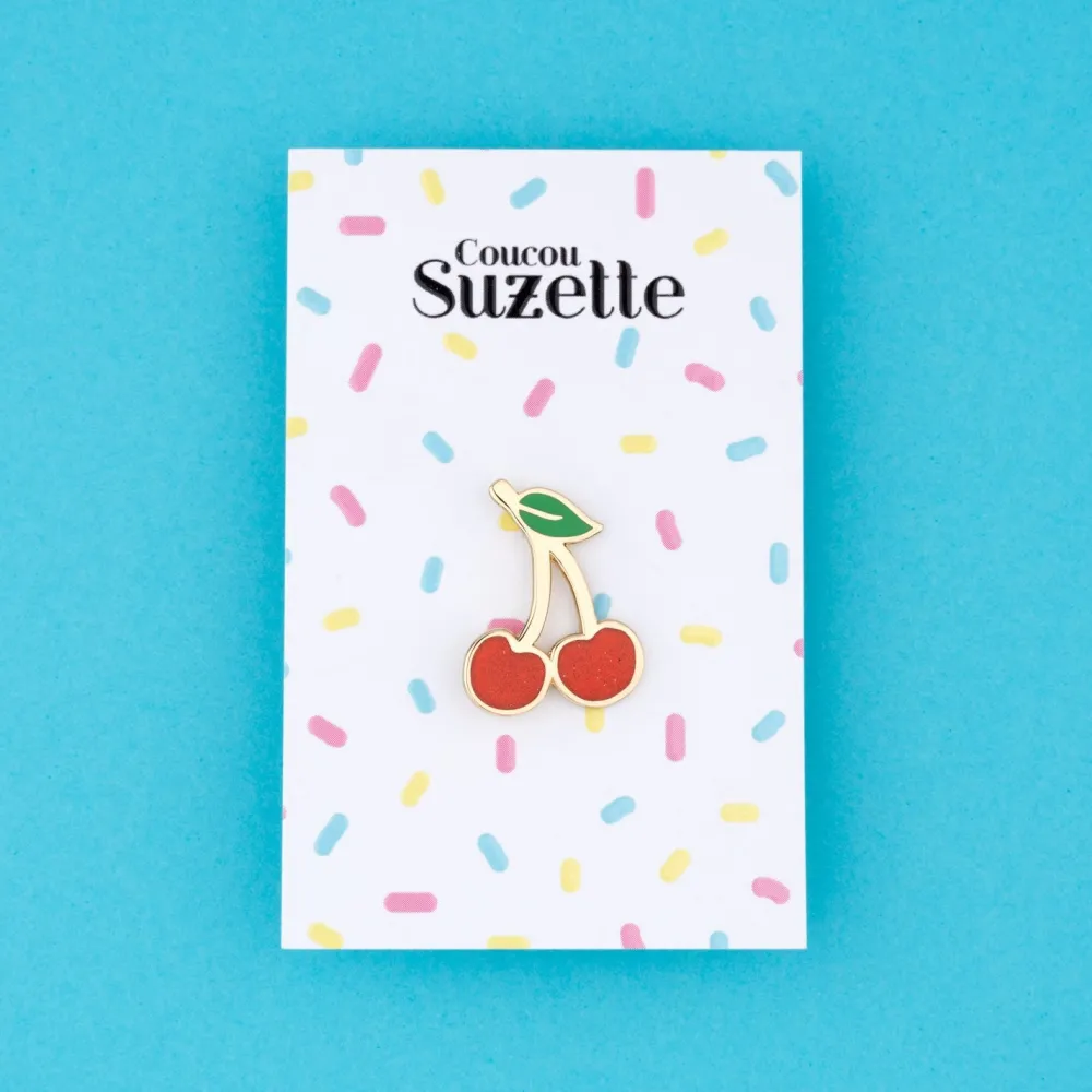 Fashion Pin's Cerise Pin's