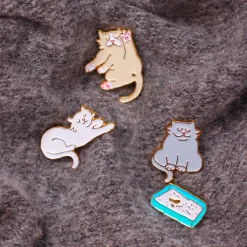 New Pin's Chat Souple Pin's