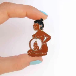 Cheap Pin's Enceinte Noire & Bébé Noir Pin's