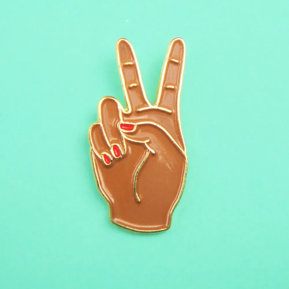 New Pin's Peace - Noir Pin's
