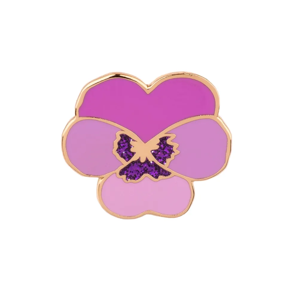 Hot Pin's Pensée Mauve Pin's