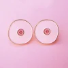 Online Pin's Seins - Blanc Pin's