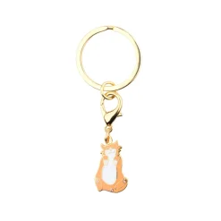 Discount Porte-clé - Médaille Chat Roux Porte-clés