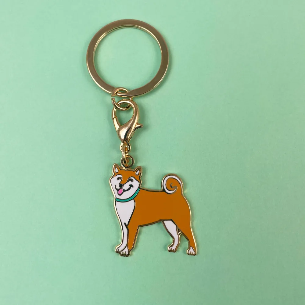 Outlet Porte-clé - Médaille Shiba Porte-clés