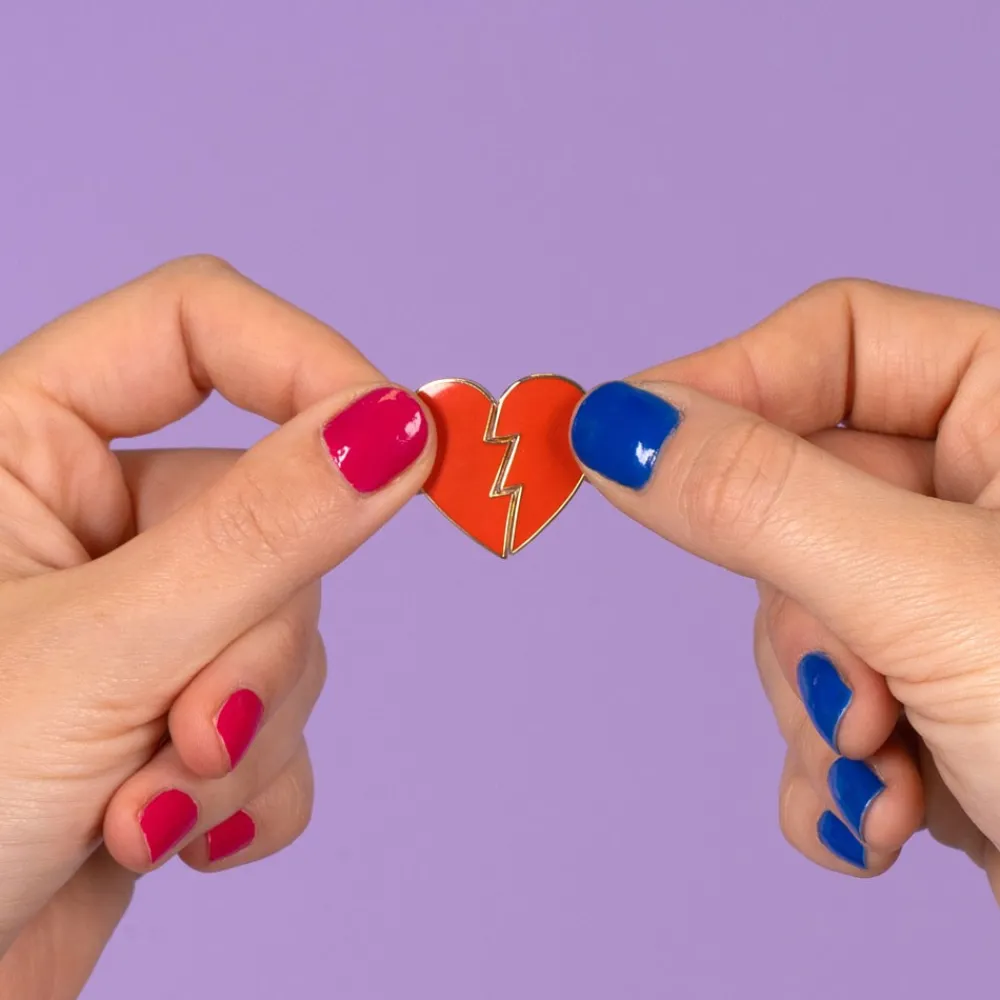 Discount Set Pin's Coeur Pin's