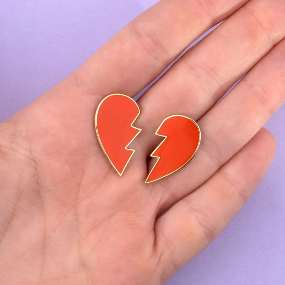 Discount Set Pin's Coeur Pin's